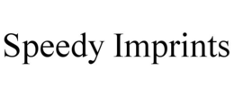 SPEEDY IMPRINTS trademark