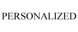 PERSONALIZED trademark