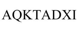 AQKTADXI trademark