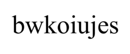 BWKOIUJES trademark