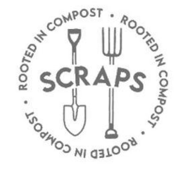 SCRAPS ROOTED IN COMPOST ROOTED IN COMPOST ROOTED IN COMPOST trademark