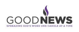 GOOD NEWS SPREADING GOD'S WORD ONE CANDLE AT A TIME trademark