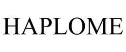 HAPLOME trademark
