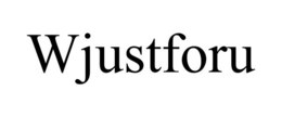 WJUSTFORU trademark