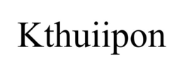 KTHUIIPON trademark