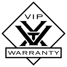 VIP VTX WARRANTY trademark