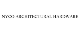 NYCO ARCHITECTURAL HARDWARE trademark