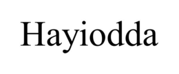 HAYIODDA trademark