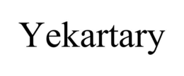 YEKARTARY trademark