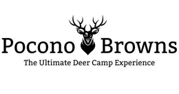 POCONO BROWNS THE ULTIMATE DEER CAMP EXPERIENCE trademark
