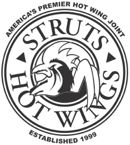 STRUTS HOT WINGS AMERICA'S PREMIER HOT WING JOINT ESTABLISHED 1999 trademark