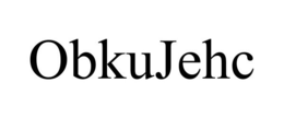 OBKUJEHC trademark