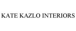 KATE KAZLO INTERIORS trademark
