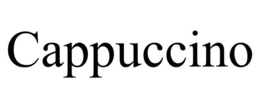 CAPPUCCINO trademark