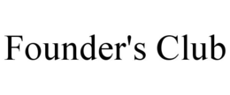 FOUNDER'S CLUB trademark