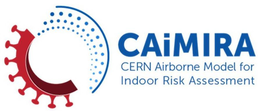 CAIMIRA CERN AIRBORNE MODEL FOR INDOOR RISK ASSESSMENT trademark