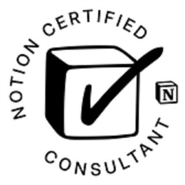 NOTION CERTIFIED   CONSULTANT N trademark