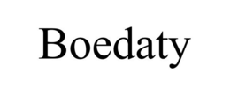 BOEDATY trademark