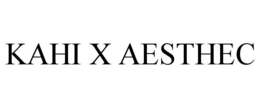 KAHI X AESTHEC trademark