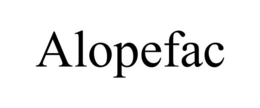 ALOPEFAC trademark