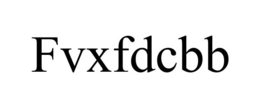 FVXFDCBB trademark