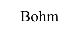 BOHM trademark