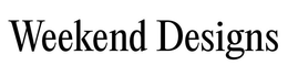 WEEKEND DESIGNS trademark