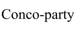 CONCO-PARTY trademark