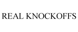 REAL KNOCKOFFS trademark