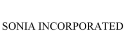 SONIA INCORPORATED trademark