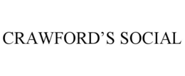CRAWFORD'S SOCIAL trademark