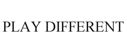 PLAY DIFFERENT trademark