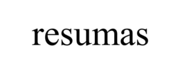 RESUMAS trademark