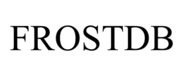 FROSTDB trademark