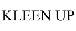 KLEEN UP trademark