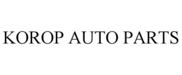 KOROP AUTO PARTS trademark