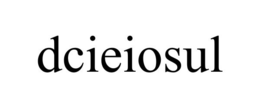 DCIEIOSUL trademark