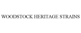 WOODSTOCK HERITAGE STRAINS trademark