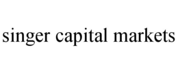SINGER CAPITAL MARKETS trademark