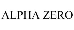 ALPHA ZERO trademark
