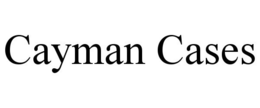CAYMAN CASES trademark