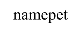 NAMEPET trademark