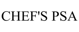 CHEF'S PSA trademark