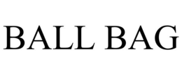 BALL BAG trademark