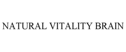 NATURAL VITALITY BRAIN trademark
