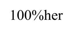 100%HER trademark