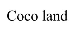 COCO LAND trademark
