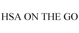 HSA ON THE GO trademark
