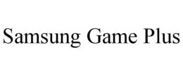 SAMSUNG GAME PLUS trademark