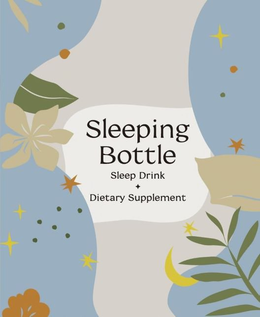 SLEEPING BOTTLE SLEEP DRINK DIETARY SUPPLEMENT trademark
